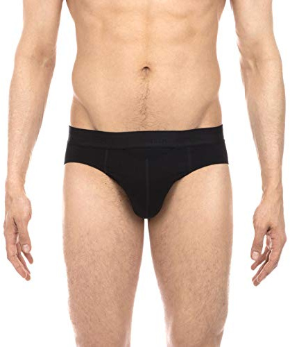 HOM Men's Ho1 Mini Briefs 359521, Black, Medium