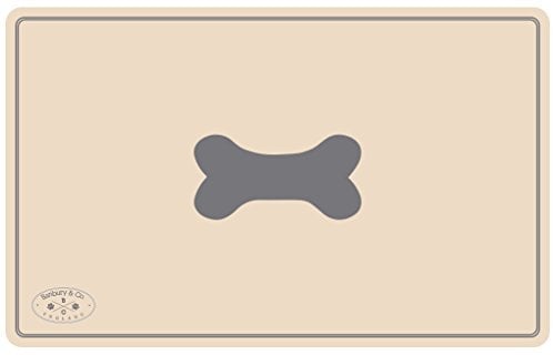 Banbury & Co Luxuriöse Futtermatte für Hunde, transparent