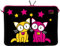 Kitty to Go LS144-15 Notebook Sleeve Laptop neopren case custodia portatile borsa involucro protettivo 39,6cm (15,4 - 15,6 pollice) nero