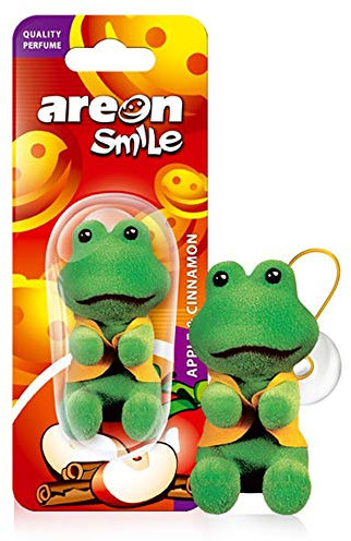 Lufterfrischer Areon Smile Apfel & Zimt, Autoduft, Duftbaum, Duft