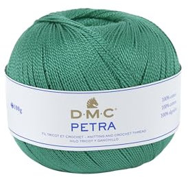 DMC - Petra - Filato da maglia e uncinetto | 100% cotone - Ideale per abbigliamento, baby, accessori e decorazione casa