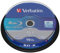 Verbatim BD-R Single Layer Blu-ray Rohlinge 25 GB, Blu-ray-Disc mit 6-facher Schreibgeschwindigkeit, mit Kratzschutz, 10er-Pack Spindel, Blu-ray-Disks für Video- und Audiodateien