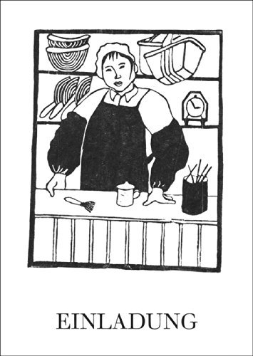 Kartenkaufrausch Einladungskarte zum Kochen/Essen
