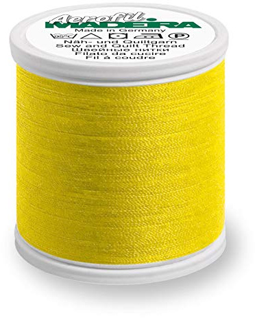 Madeira 9125–9360 2-lagiges Aerofil Polyester-Näh- und Quiltgarn, 120 wt/440 yd