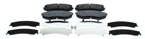 Bosch BP1115 - Brake Pads Car Front Axle - Bosch Quality - Reduced Noise and Dust - ECE-R90 Certified - Copper-Free - 1 Set of 4 Pads