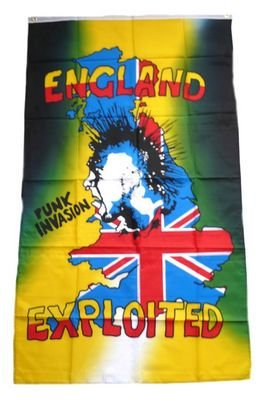 Flagge Fahne Punk Invasion 90 x 150 cm FLAGGENMAE®