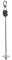 Trixie 6102 Fruchthalter, Metall, 20 cm, Natur