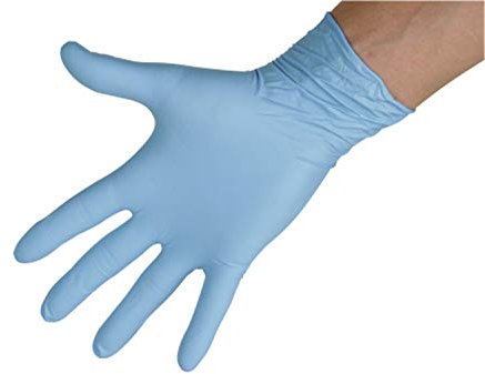 Kerbl Einmalhandschuhe Nitrile, puderfrei, 100 Stk. M