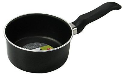 Ballarini Firenze Casseruola 1 Manico, 0 W, 1 Liter, Alluminio, Nero