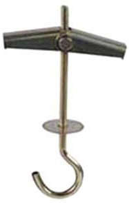 Federklappdübel, mit Deckenhaken M 4