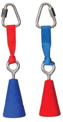 Schildkröt - Funsport Slackers Ninja Cones, 2 zusätzliche Ninja Cones für die Slackers Ninja Line, griffiges Kunstharz, 6,4cm Durchmesser, mit Befestigungsmaterial, 980026