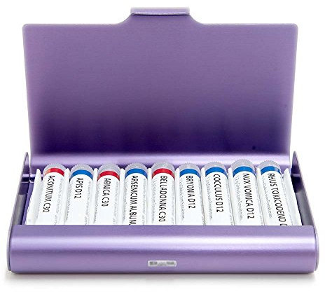 Sanavit Homöopathische Reiseapotheke Alu 9er – Flieder