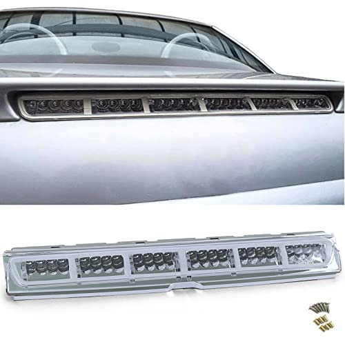 3. Bremsleuchte Klarglas Chrom für Mercedes SLK R170 96-04 + CLK C208 A208 97-02