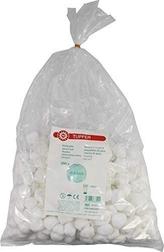 Noba Mulltupfer rund 2,5cm (250 Stk.)