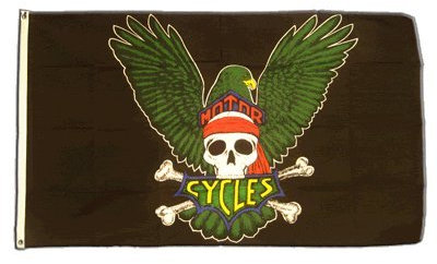 Flaggenfritze Flagge Biker Motorcycles - 90 x 150 cm