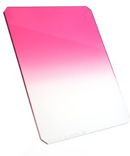 Formatt Hitech Farbfilter 100x150mm Cerise 2 mit hartem Verlauf