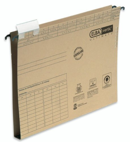 Elba 100570015 Hängemappen und Zubehör Hängesammler vertic Ultimate braun
