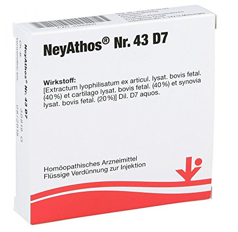 NEYATHOS Nr.43 D 7 Ampullen 5X2 ml