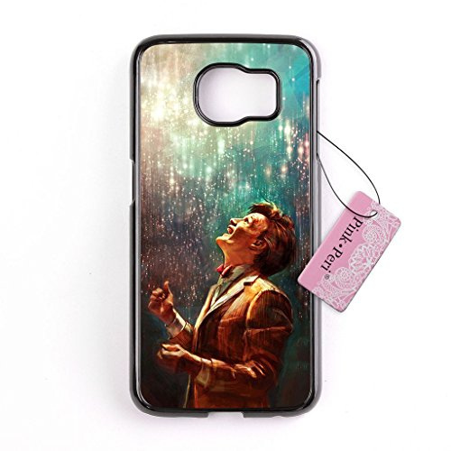 Galaxy S7 Schutzhülle, Doctor Who Tardis Hard Case handyhülle für Samsung Galaxy S7 Fällen (schwarz) cuh1169