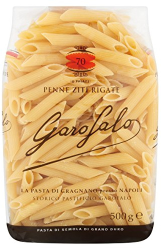 Garofalo Penne Ziti Rigate, confezione da 10 (10 x 500 g)