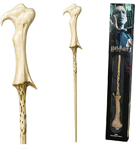 The Noble Collection - Lord Voldemort Wand in A Standard Windowed Box - 15in (37cm) Wizarding World Wand - Harry Potter Film Set Movie Props Wands