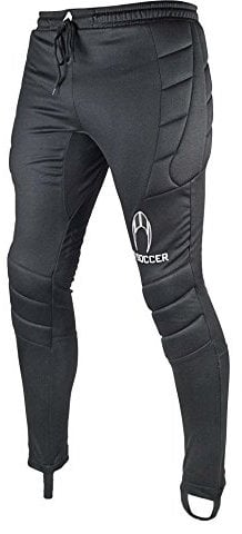 HO Soccer 0505554 Pantalones Largos de Portero, Unisex niños, Negro, 14