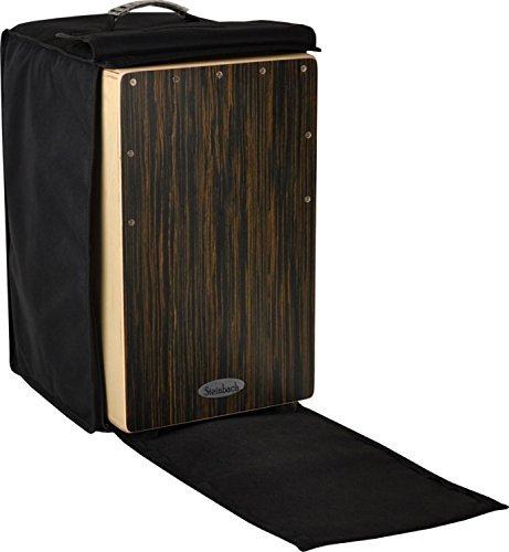 Steinbach Cajon SCA-400 Zebraoptik dunkel Schlagfläche mit Tasche