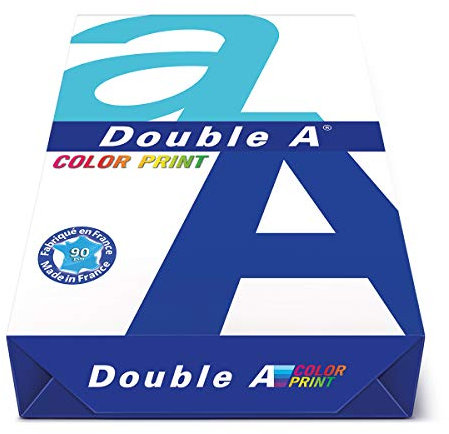 Double A Drucker-/ Kopierpapier Color Print: A4, 90 g/m², 500 Blatt, weiß