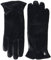 Roeckl Damen Handschuh Klassiker - Gerafft 13011-220, Gr. 6.5, Schwarz (000)