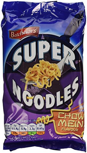 Batchelors Super Noodles Chinese Chow Mein Flavour 100 g (Pack of 16)