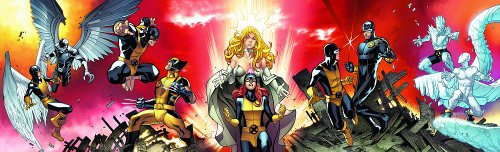 X-Men ersten zum letzten Jumbo Vinyl Poster: Paco Medina 299,7 x 76,2 cm