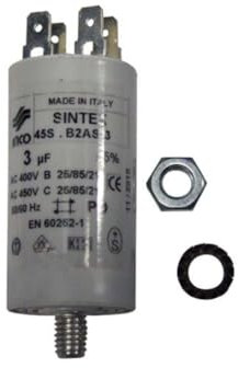 Condensador de arranque de 3 m F 400 V para lavavajillas Whirlpool – 481212118129