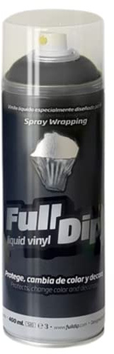 FULL DIP - Spray de Vinilo Líquido, Color Gun Metal 400 ml