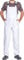 ProWear Arbeitslatzhose Herren Arbeitshose Latzhose, Weis, Gr.- 3XL