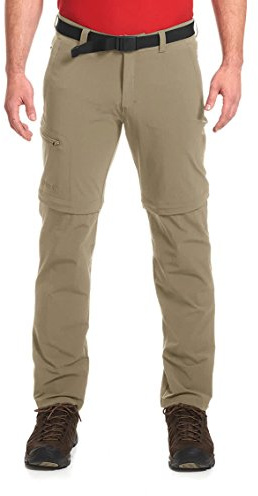 Maier Sports Tajo 2, Pantalon de Randonnée Déperlant Homme | Pour le Trekking et la Randonnée, Séchage Rapide dryprotec et Fonction Zip-Off, Idéal Toute l’Année