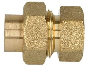 Lötfitting Rotguss Verschraubung 22 mm x 3/4 i/IG - konisch dichtend