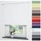 Liedeco® Rollo, Fenster Rollo, Kettenzug-Rollo / 122 x 180 cm (Breite x Höhe), weiß/Verdunkelnd, Abdunkelnd, Blickdicht/viele Farben, Größen und Typen/Breiten 60-200cm / Variable Montage möglich