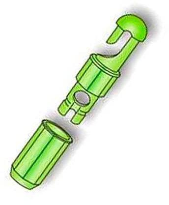 Stonfo Gummizugverbinder grün klein 1,2mm 1Stk im SB Pack