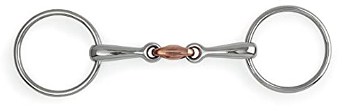 Shires Loose Ring Copper Lozenge Snaffle (6)