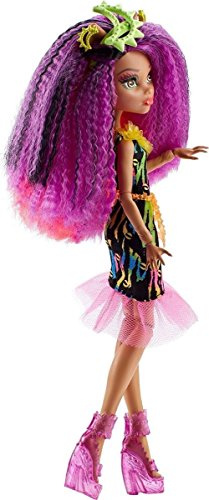 Mattel Monster High DVH70 - Elektrisiert Deluxe Clawdeen Puppe