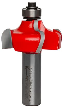Freud 38-224: 1-1/2 (Dia.) Ogee Fillet Bit with 1/2 Shank