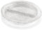 IVV Glassware Wave Two Section Appetizer Tray, 12-1/2-Inch, Clear