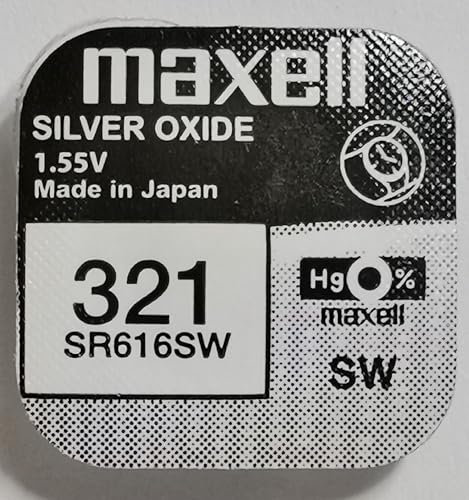 SR616SW/SR65 Watch Battery Silver Oxide