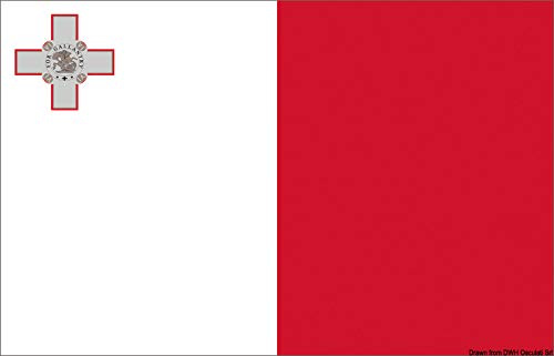 Osculati Flagge Malta 20 x 30 cm