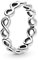 PANDORA Damen-Partnerschaftsringe 925 Sterlingsilber mit '- Ringgröße 54 (17.2) 190994-54