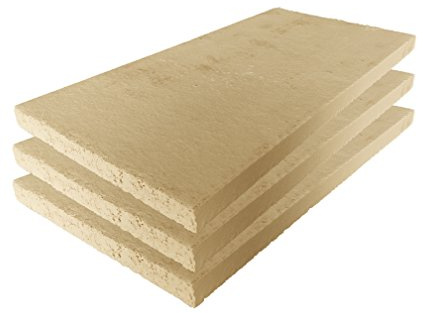 Schamotte-Platte 40 x 20 x 3 cm