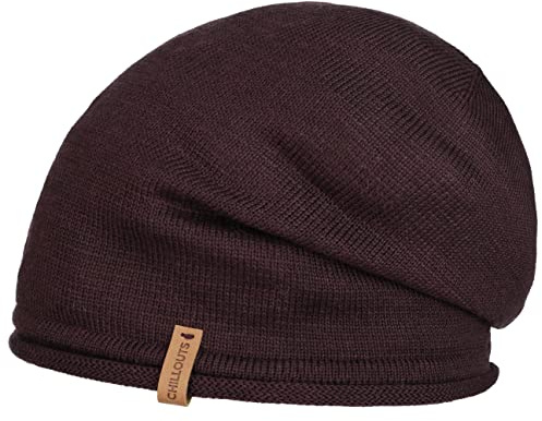CHILLOUTS Leicester Oversize Übergangsmütze Ganzjahresmütze Long Beanie Strickmütze Indoormütze