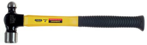 Stanley 54-712 12 oz Jacketed Graphite Ball Pein Hammer
