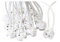 Energmix 20x MR16 GU5.3 Fassung fr LED und Halogen mit Kabel aus hochwertigem Keramik 12V, 2342-20x