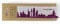 44spaces Lilanes Frankfurt Skyline Motiv Design Reflektorband Reflexband Buntes Fahrrad Outdoor Zubehör mit Klett